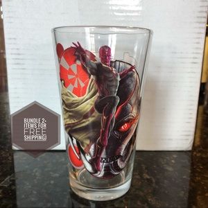 Avengers Age Ultron Marvel Beer Glass Tumbler EUC